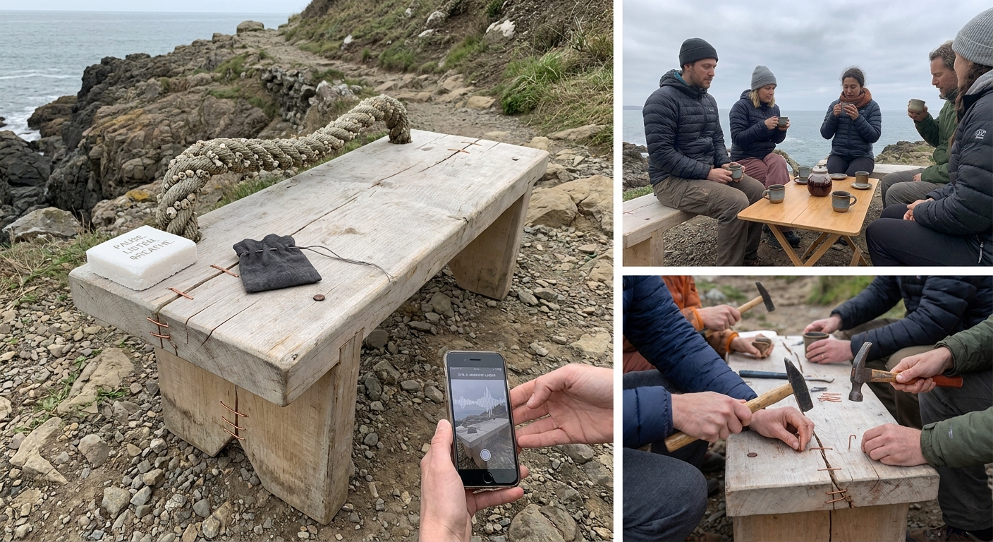 Pacing Atlas: Benches of Remembering